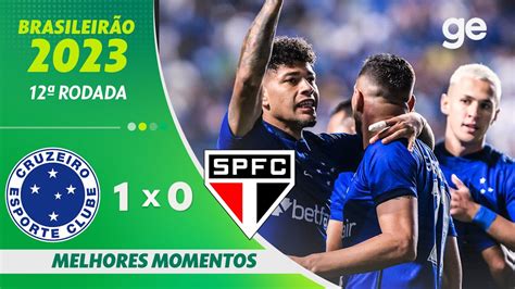 CRUZEIRO 1 X 0 SÃO PAULO MELHORES MOMENTOS 12ª RODADA BRASILEIRÃO