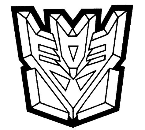 Transformer Logo Coloring Pages