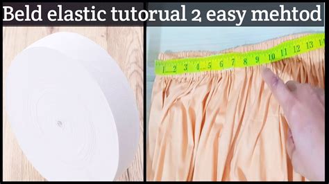 How To Size And Stitch Elastic Mehtod Elastic Lagany Ka Tarika