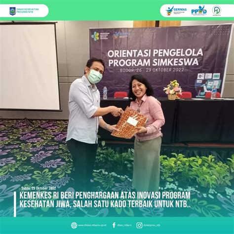 Kemenkes Ri Beri Penghargaan Atau Inovasi Program Kesehatan Jiwa Salah