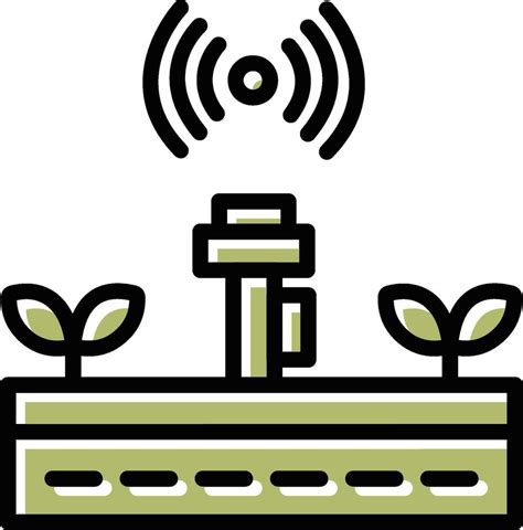 Smart Farm Vector Icon Vector Art At Vecteezy