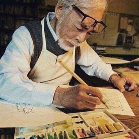 Hayao Miyazaki At Work Goosebumps Hayao Miyazaki Miyazaki Studio