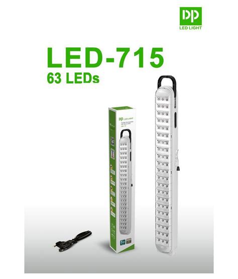 Фонарь аварийный аккумуляторный DP LED-715 (63 LED) 10 часов работы ...