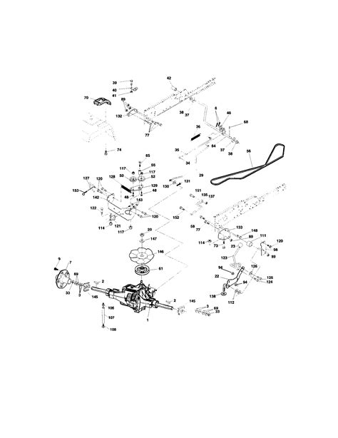 Craftsman Gt Mower Deck Belt Diagram Drivenhelios Images And