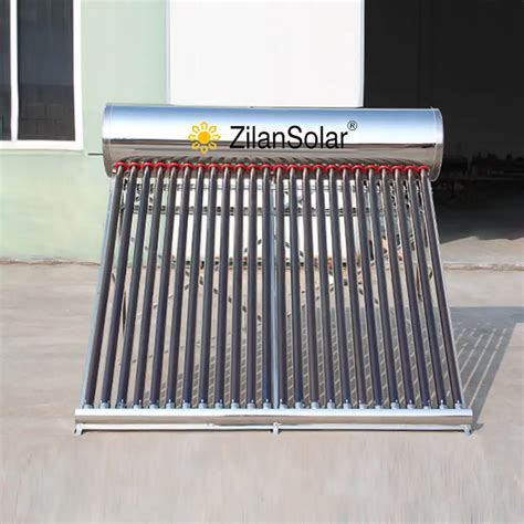 Stainless Non Pressurized Solar Heater Z NS58 Topla Kuca