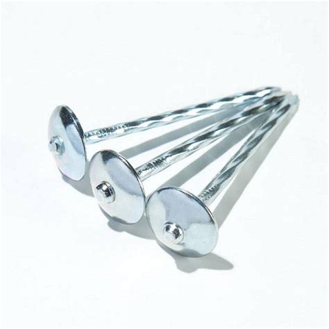 China Gauge Twist Shank Galvanized Umbrella Head Roofing Nails