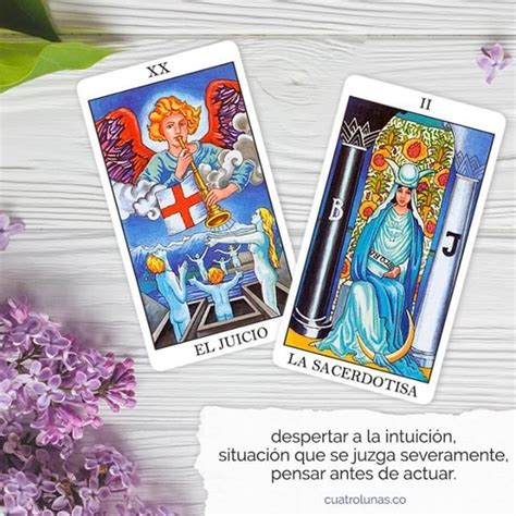 Hoy en MartesdeTarot veremos la combinación de dos cartas El Juicio y