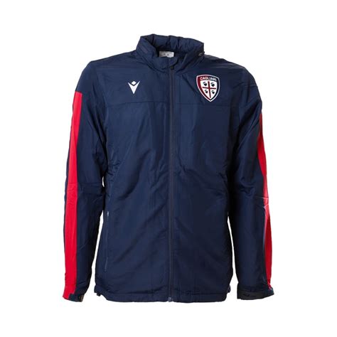 Casacca In Pile Bambino Cagliari Calcio Navy Macron