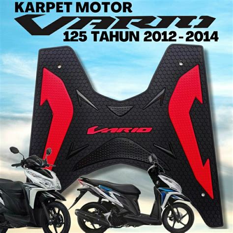 Jual Karpet Alas Kaki Pijakan Kaki Motor Honda Vario Old Tahun