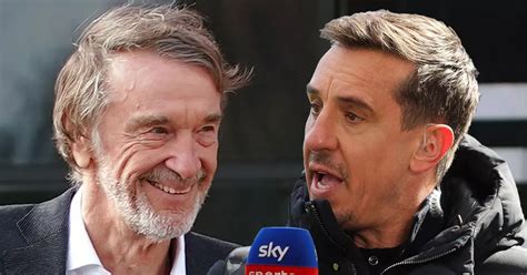 Gary Neville Says Why Man Utd Fans Will Not Be Impressed By Sir Jim Ratcliffes £245m Investment