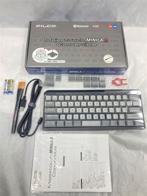 06 FILCO Majestouch MINILA R Convertible FILCFF03 FFBTR63MPS EMB FB