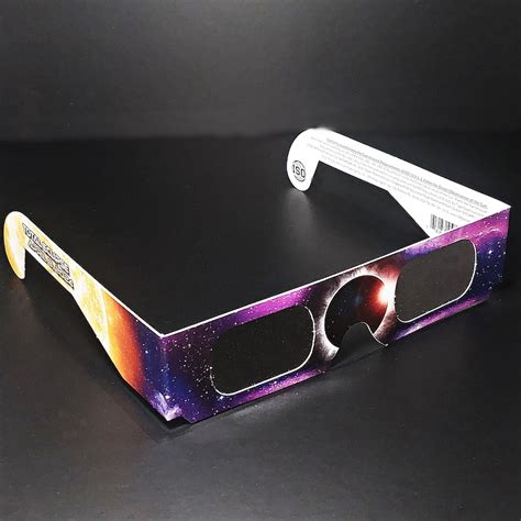 2 Pack Solar Eclipse Glasses ISO 12312 2 And CE Certified Safe