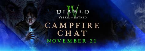 Diablo 4 Season 7 PTR Campfire Chat Announced For November 21st