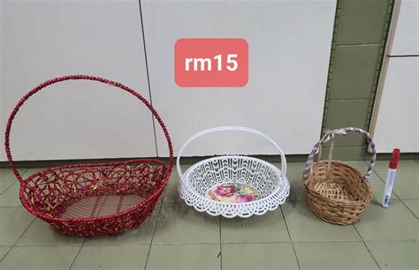 Bakul Rotan Cantik Food Drinks Gift Baskets Hampers On Carousell