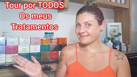 Tour Por Todas As Minhas M Scaras Tratamentos S Produtos Gringos