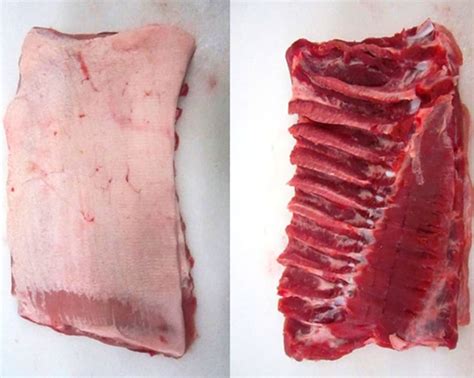 Frozen Pork Belly Sheet Ribbed Rindless From Chile Tradekorea