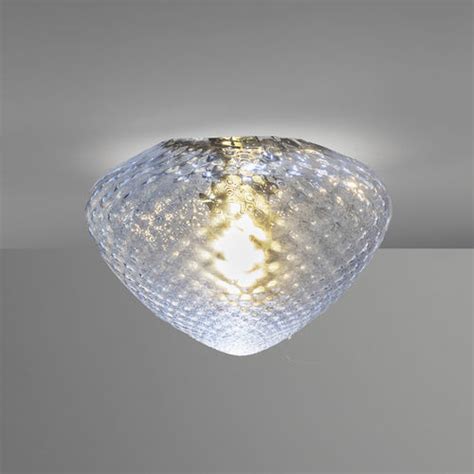 Plafonnier Contemporain Cuore Siru Lighting Ovale En Verre