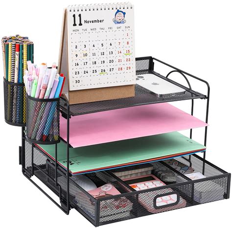 Natwind Organisateur De Papier De Bureau Niveaux Pour Bureau