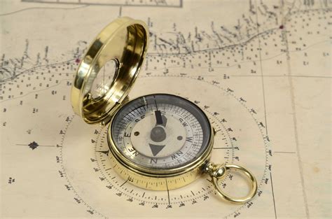 E Shop Antique Compasses Code 7774 Pocket Compass