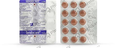 Tendocare Strip Of Tablets Uses Side Effects Price Dosage