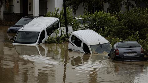 Una nueva DANA amenaza Málaga se esperan fuertes lluvias el miércoles