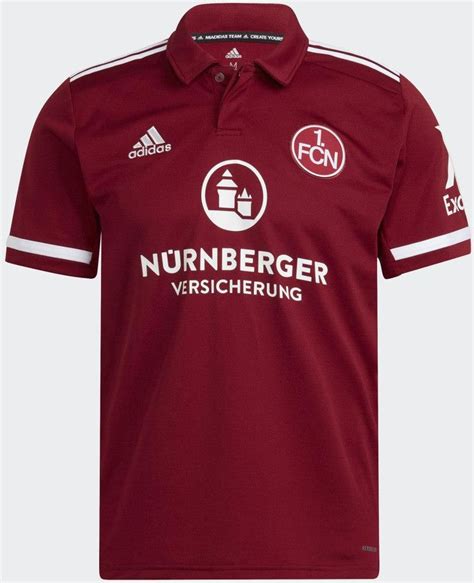 Adidas Fc Nürnberg 21 22 Home Jersey Ga0024 Hnp39 Team Colleg Burgundy