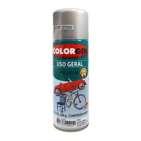 Tinta Spray Colorgin Uso Geral Premium Ml Cores Tinta Spray Para