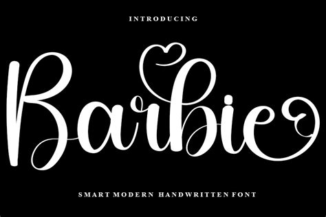 Barbie Font By Pipi Creative · Creative Fabrica