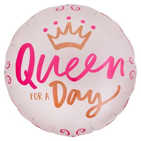 Buy Queen For A Day Inch Foil Helium Balloon For Gbp Card