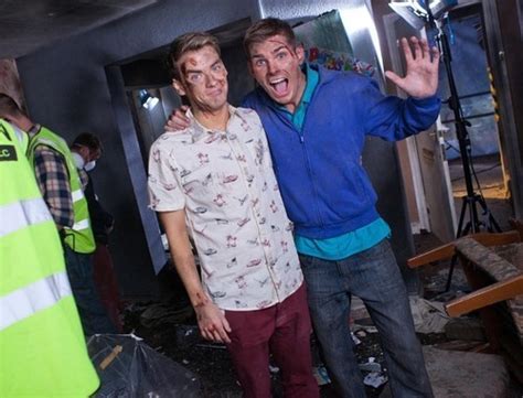 Pictures - Behind the Scenes of the explosion | EVERYTHING HOLLYOAKS