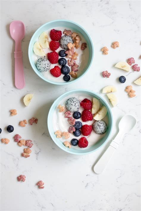 Rainbow Yogurt Bowls Annies Homegrown • Freutcake