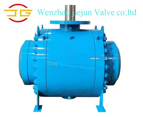 Forging Trunnion Ball Valve High Pressure Butt Welding Connection