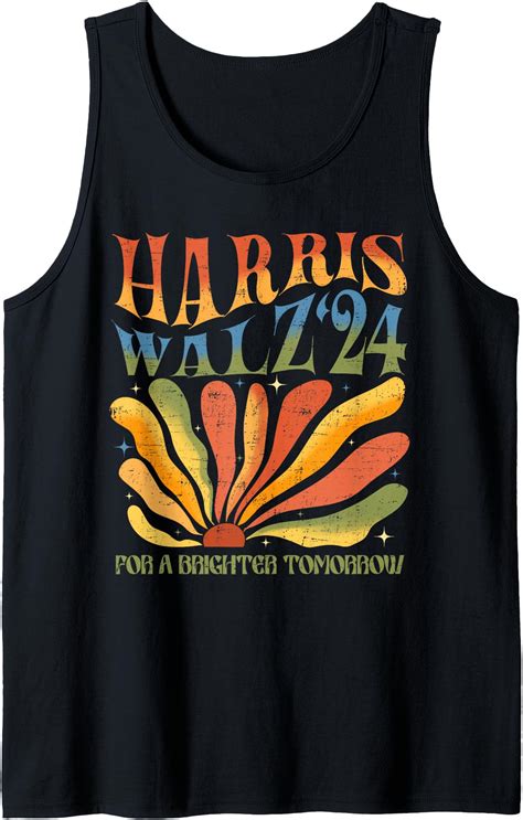 Harris Walz For A Brighter Tomorrow Kamala Harris Walz Tank Top