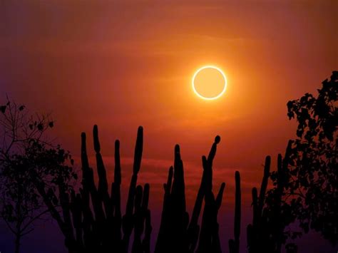 Posición Exacta Del Eclipse ‘anillo De Fuego ¿a Qué Hora Se Verá En