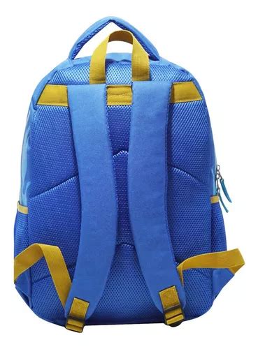 Mochila Espalda Lsd Futbol Mundial Azul Cm Pulgadas Color Azul En