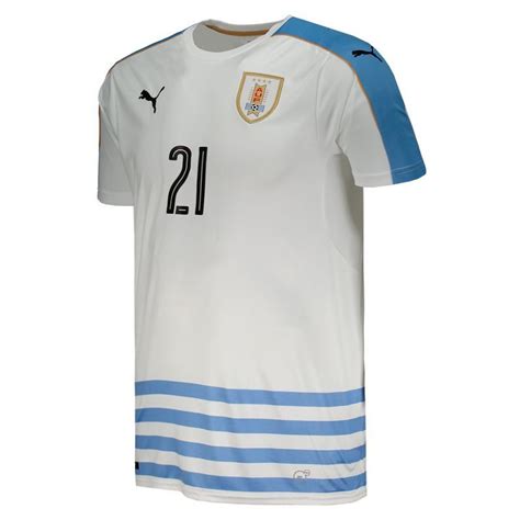 Camisa Puma Uruguai Away E Cavani Futfanatics