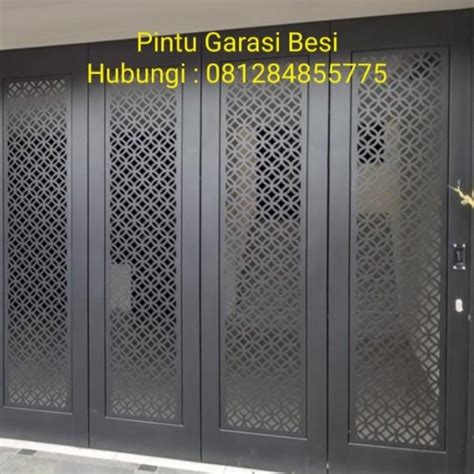 Jual Pintu Garasi Besi Laser Cutting 1 Shopee Indonesia