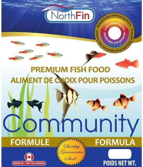 Amazon Northfin Fish Food Community Formula Slow Sinking Pellets