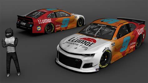 Chase Elliott #9 LLumar 2021 Paint Scheme | Stunod Racing