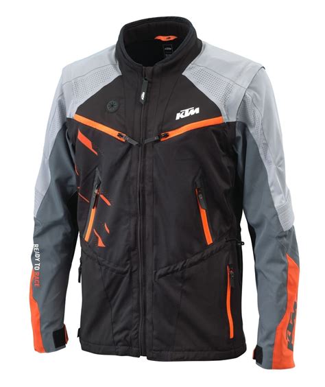 Ktm Racetech Jacket Black Orange Aomc Mx