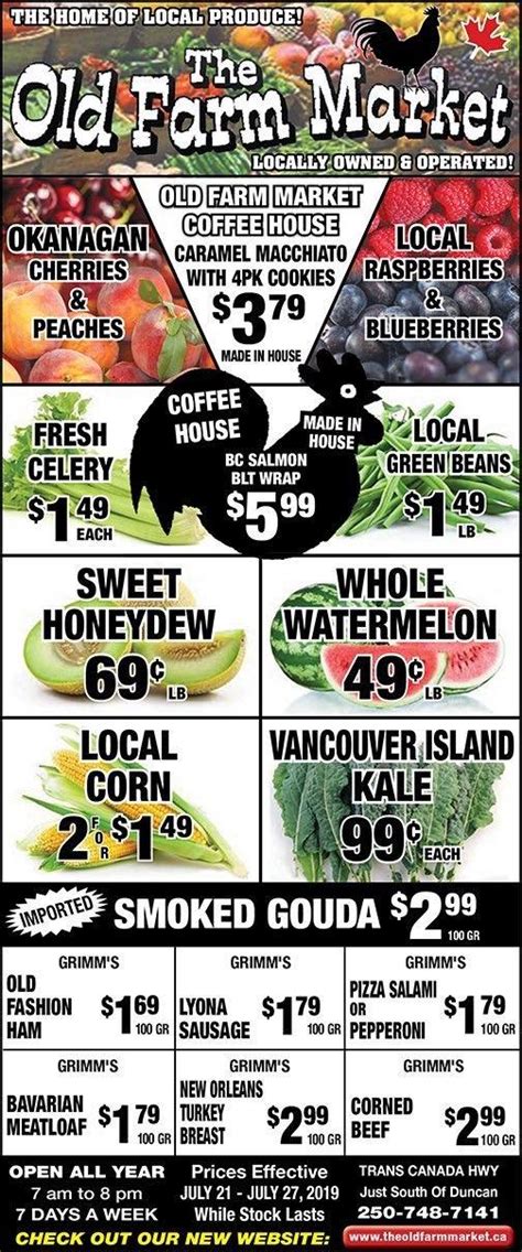 Our Weekly Flyer Is Here Its Fun The Old Farm Market