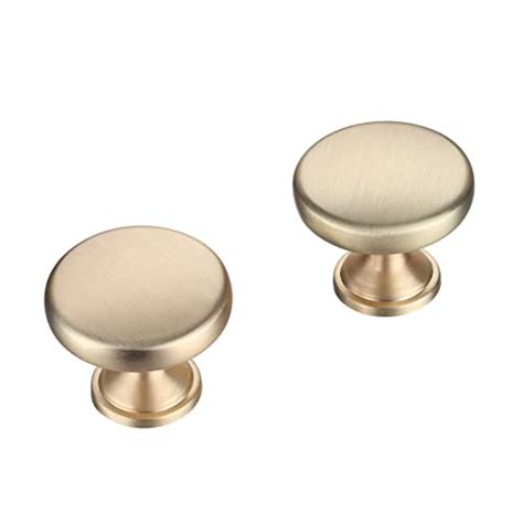 aititan  pack gold door knobs  cabinets  drawers mm length