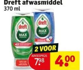 Dreft Afwasmiddel Ml Aanbieding Bij Kruidvat