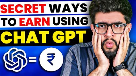 Fastest Ways To Earn Money Using Chatgpt Ai Youtube