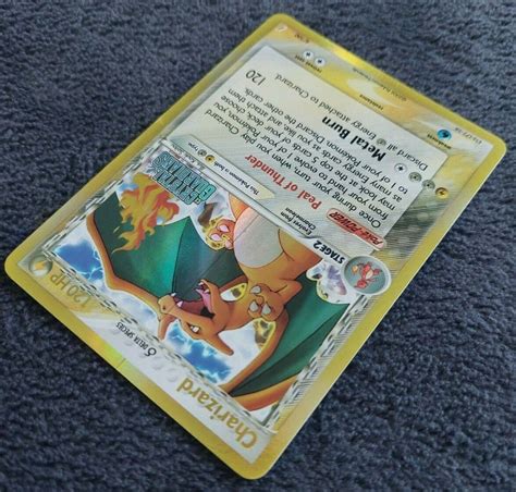 Charizard Glurak Reverse Holo Ex Crystal Guardians Pokemon Karten