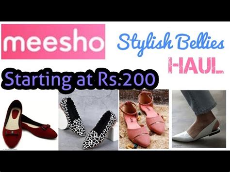 Stylish Meesho Footwear Haul Starting At Rs 214 Meesho Shopping