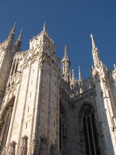 Milan Cathedral Detail Stock Image Image Of Sacred Medieval 13163463