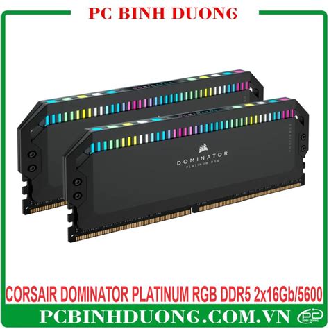 Ram Corsair Dominator Platinum Rgb Ddr5 32gb5600mhz Kit 2x16gb Màu