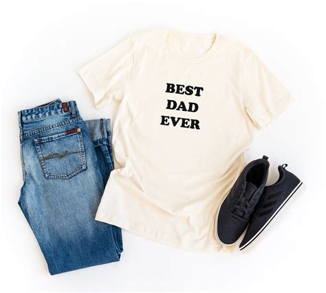 Best Dad Ever Shirt Dad Shirt Dad T Ideas For Dad Birthday Etsy