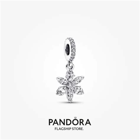 PANDORA Sparkling Herbarium Cluster Dangle Charm Lazada